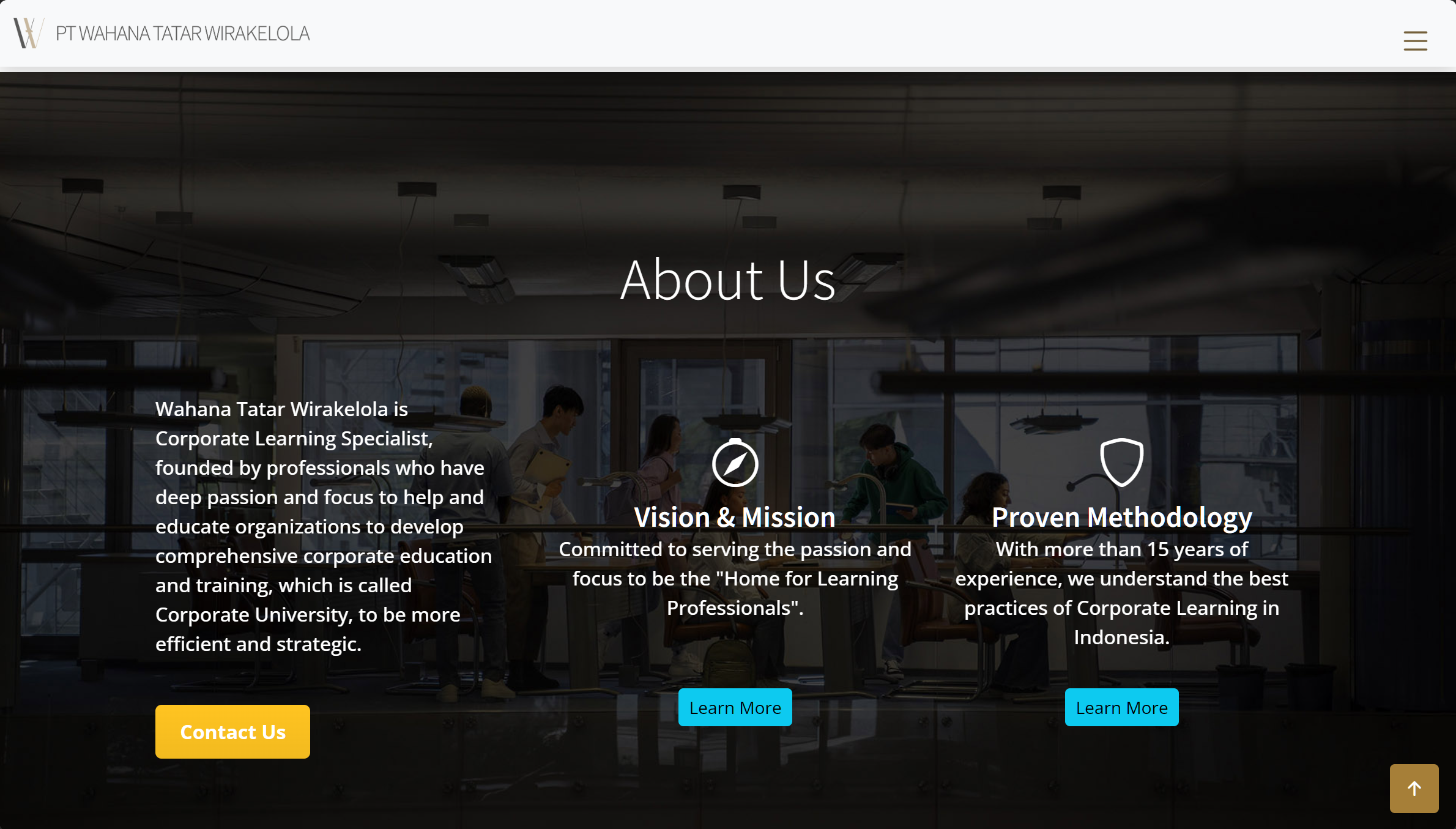 Wahana Tatar Corporate Website